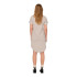 Vestido Only Jdyivy S/S Noos Chateau Gray Mulher