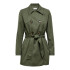 Casaco Only Onlvalerie Trenchcoat Otw Noos Grape Leaf Mulher