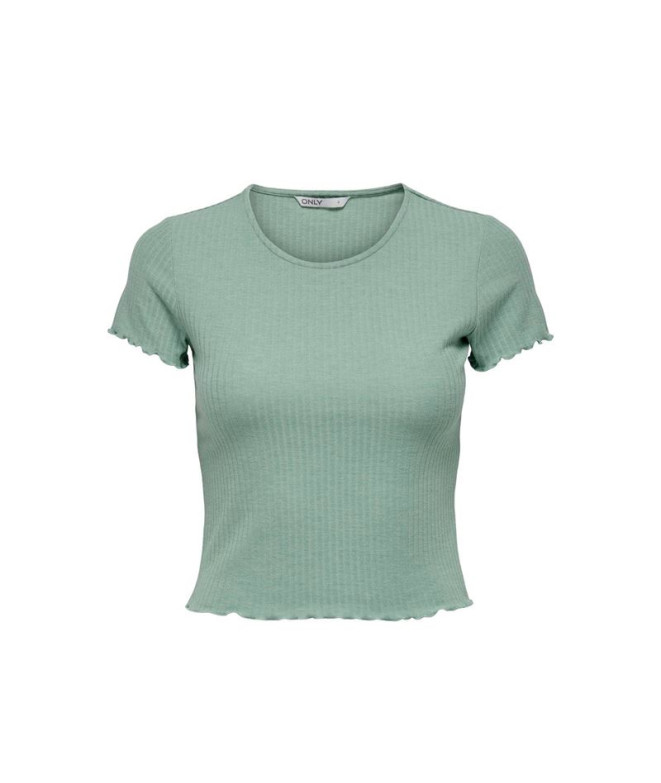 Camiseta Only Onlemma S/S Short Noos Jadeite Mujer