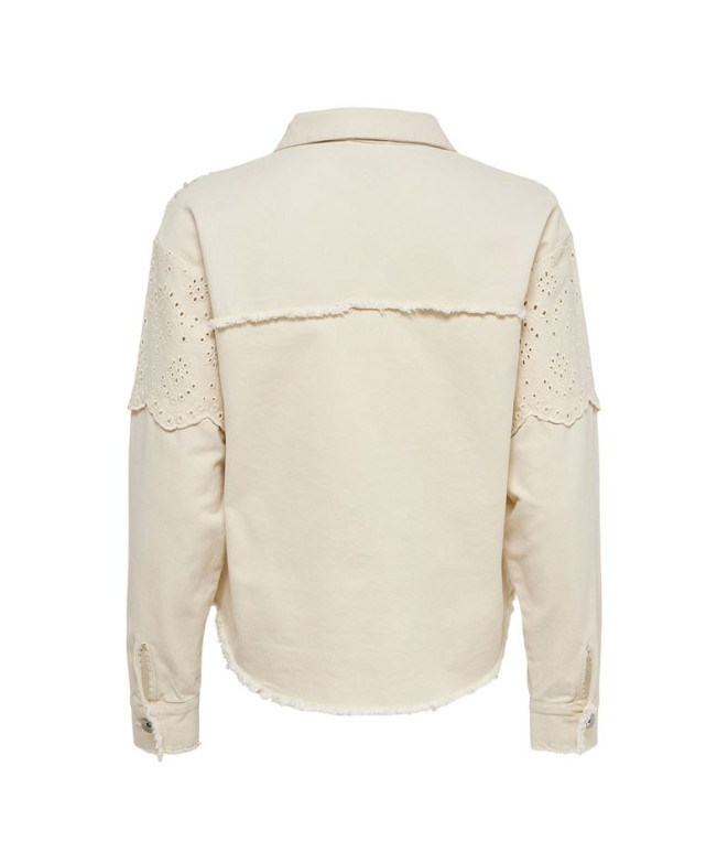 Chaqueta Only Onlelena Crochet Otw Moonbeam Mujer