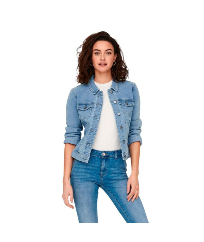 Chaqueta Only Onlwonder Dnm Noos Light Blue...
