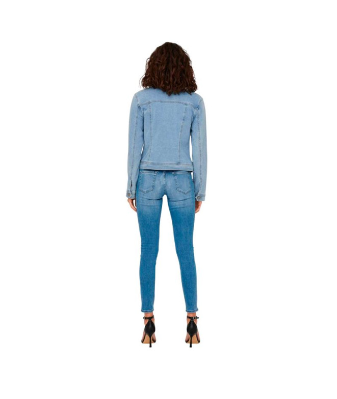 Chaqueta Only Onlwonder Dnm Noos Light Blue...