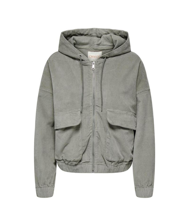 Casaco Only Onlkenzie L/S Cord Noos Rock Ridge Mulher