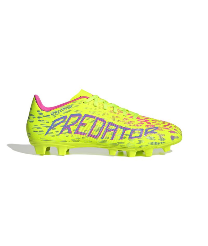 Botas de Fútbol adidas Predator Club Fg/Mg Amarillo