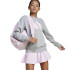 Sudadera adidas Jg Big Logo French Terry Niña Gris/Rosa