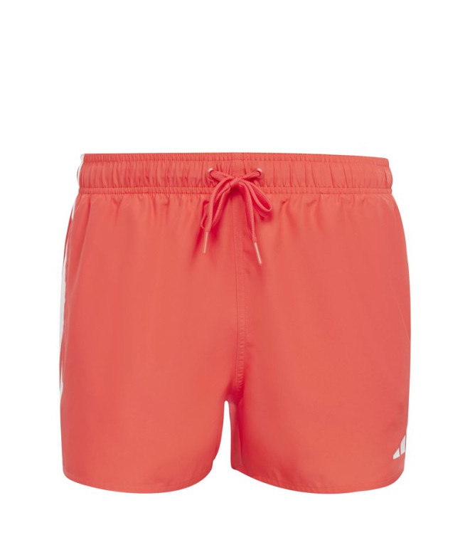 Bañador adidas 3 Bandas Bld 3In Hombre Rojo