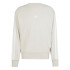 Sudadera adidas 3Bandas French Terry Hombre Beige
