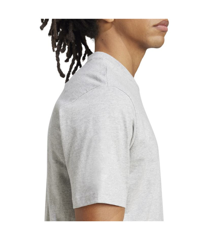 Camiseta adidas Linear Sj Homem Cinza/Preto