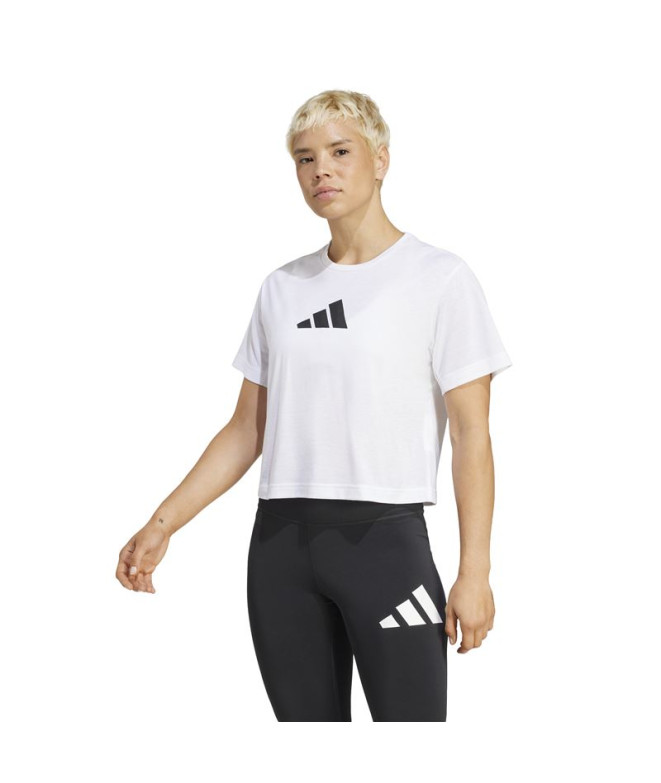 Camiseta adidas Essentials Big Performance Logo...
