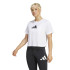 Camiseta adidas Essentials Big Performance Logo Training Mulher Branco