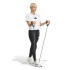 Camiseta adidas Essentials Big Performance Logo Training Mulher Branco
