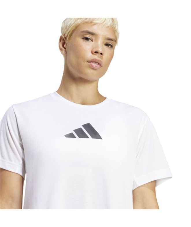 Camiseta adidas Essentials Big Performance Logo...