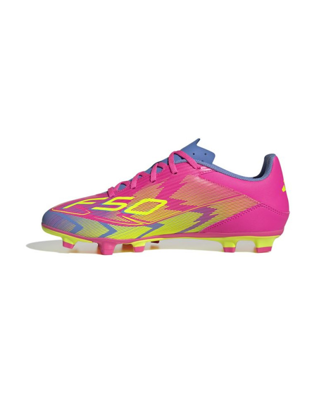 Bottes de Football adidas F50 Club Fg/Mg Rose