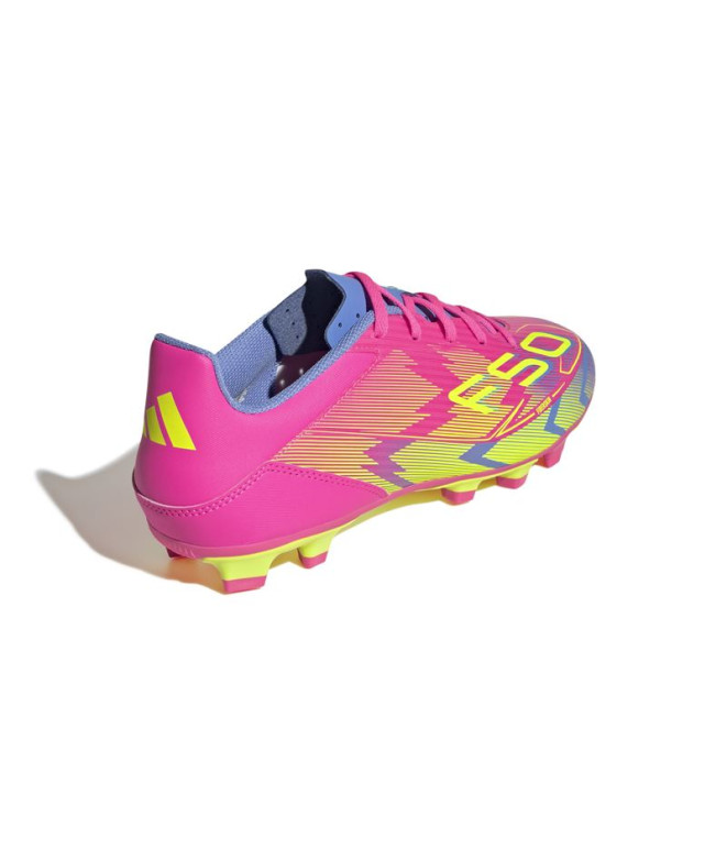 Bottes de Football adidas F50 Club Fg/Mg Rose