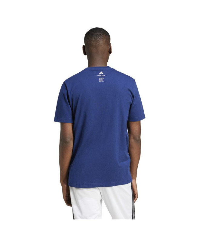 T-shirt adidas Drink Homme Bleu Foncé