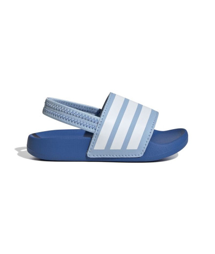 Chinelos de Natação adidas Adilette Estrap Infantil Azul