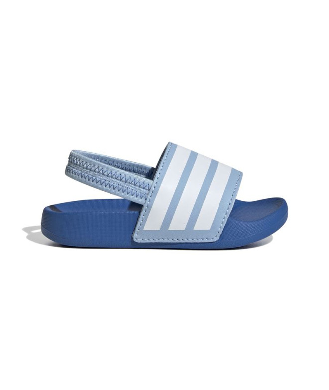 Chinelos de Natação adidas Adilette Estrap Infantil Azul