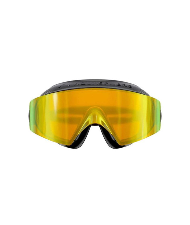 Lunettes de natation Aqua Sphere Defy Ultra Noir Jaune Brillant Lmy Noir