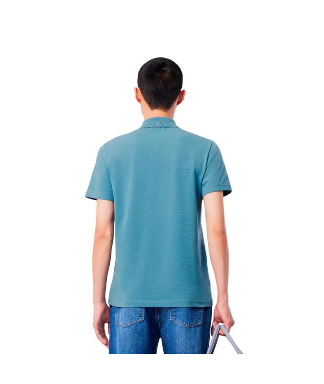 Polo Lacoste Chemise Col Bord-Côtes Manches...