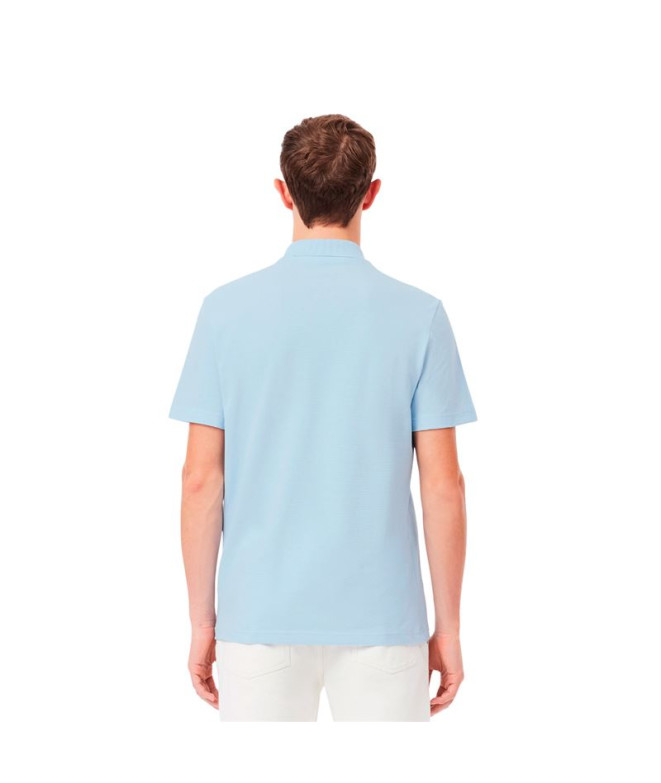 Polo Lacoste Chemise Col Bord-Côtes Manches...
