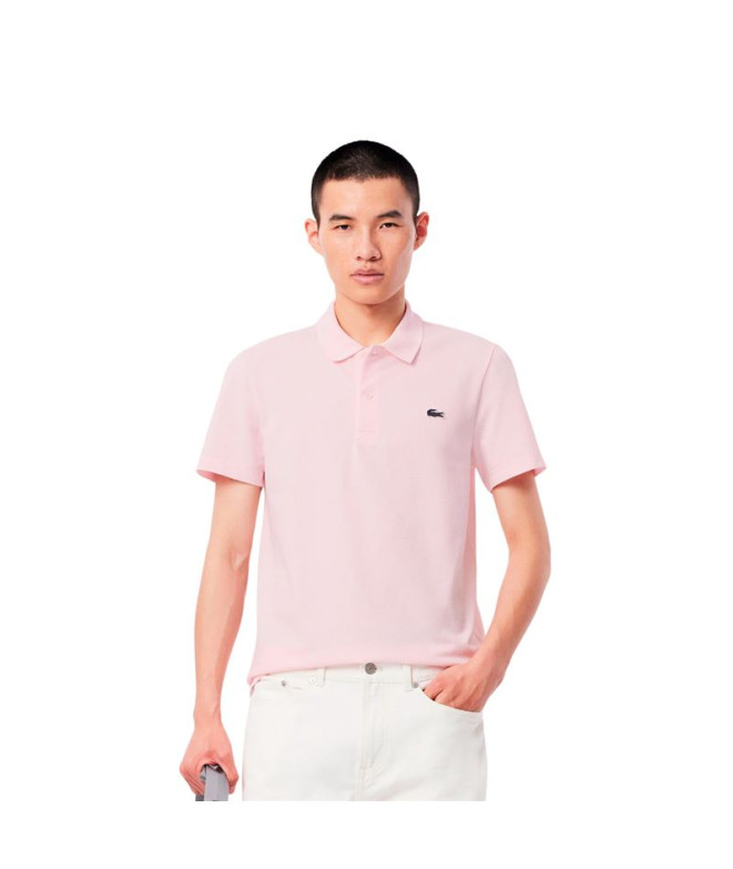Polo Lacoste Chemise Col Bord-Cotes Manches...