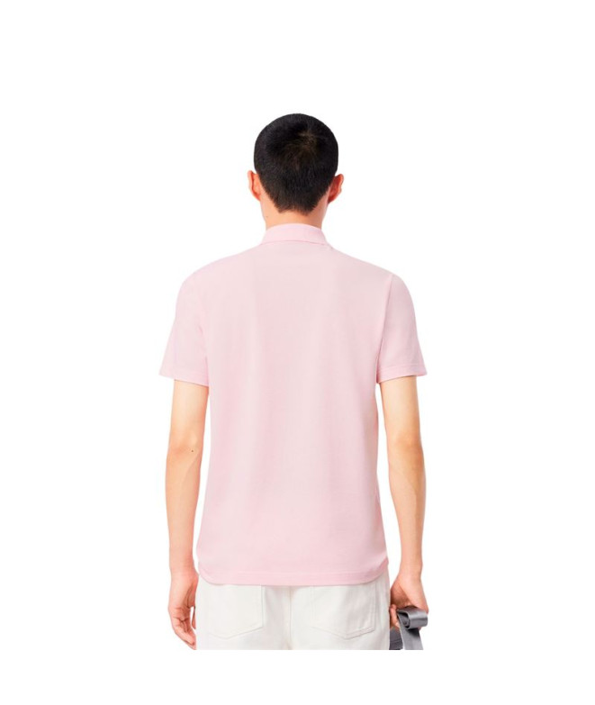 Polo Lacoste Chemise Col Bord-Cotes Manches...