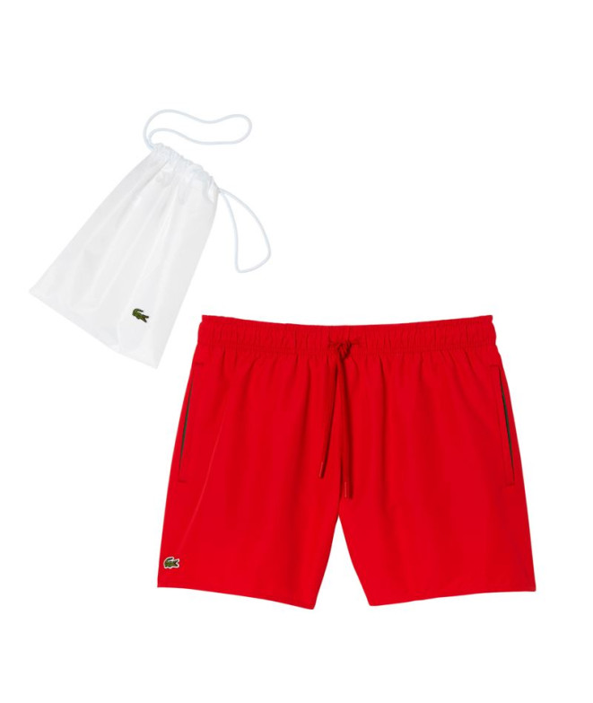 Bañador Lacoste Maillot De Bain Hombre Rojo