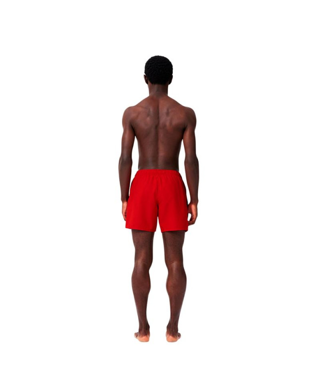 Bañador Lacoste Maillot De Bain Hombre Rojo