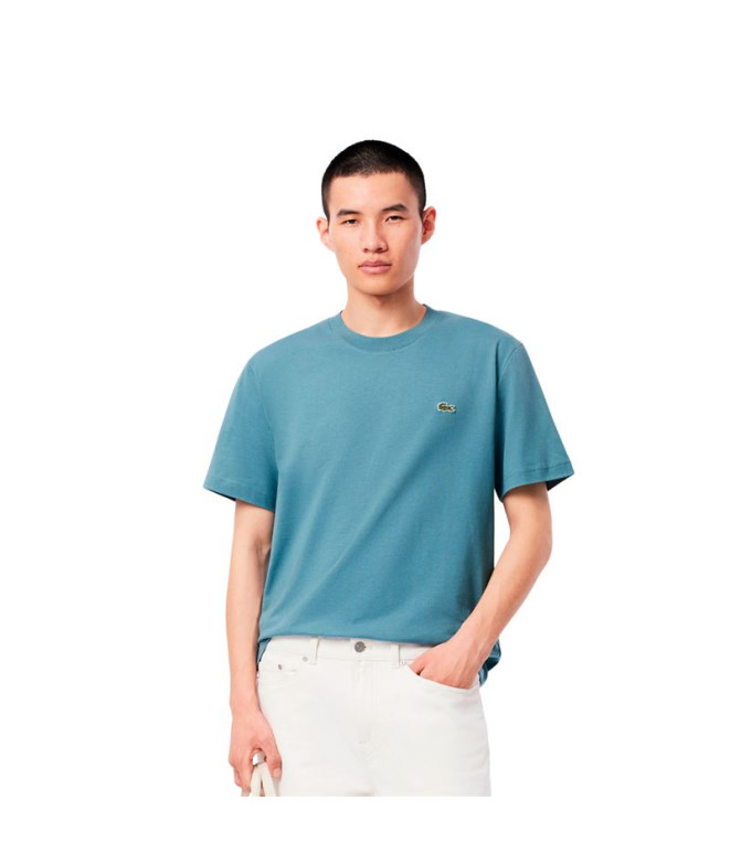 Camiseta Lacoste Tee-Shirt Homem Azul