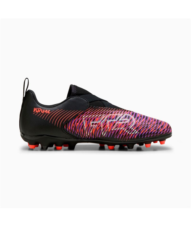 Botas de fútbol Puma Future 8 Match Ll Mg Niño Negro