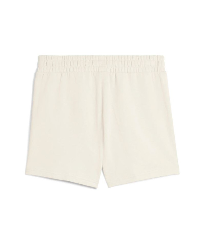 Pantalon Puma Essentials Elevatedd-Ris Femme Beige