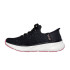 Sapatilhas Skechers Edgeride - Impressio Mulher Preto Malha/Detalhe Rosa