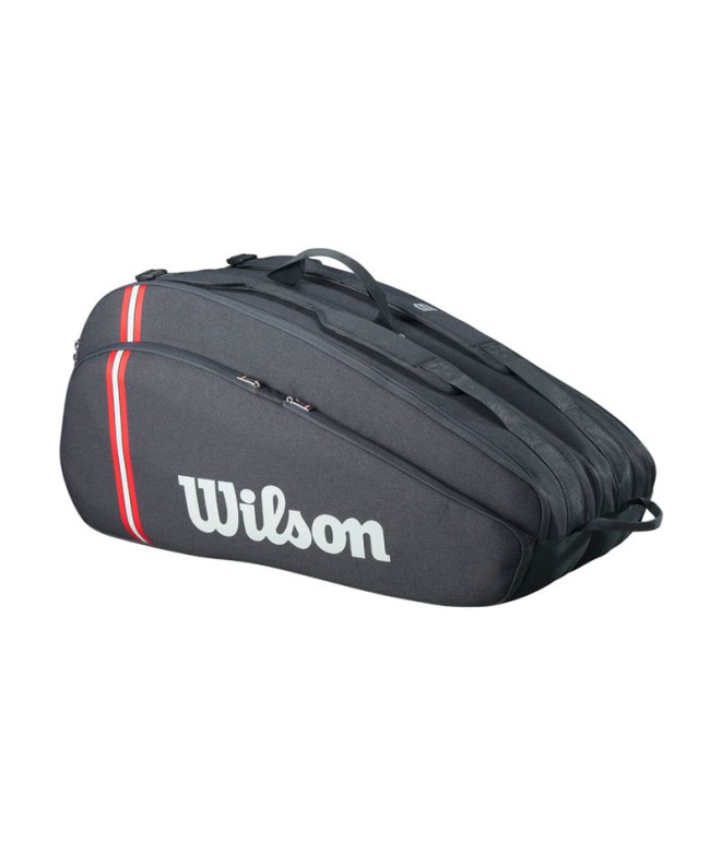 Raquetero de Tenis Wilson Tour 12Pk Racket Bag 2025 Black Negro/