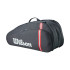 Raquetero de Tenis Wilson Tour 12Pk Racket Bag 2025 Black Negro/
