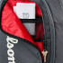 Sac de tennis de Tennis Wilson Tour Backpack 2025 Noir Noir/