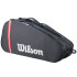 Sac de tennis de Tennis Wilson Tour 6Pk Racket Bag 2025 Noir Noir