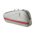 Saco de raquetes De Tênis Wilson 3Pk Team Racket Bag 2025 Cinza