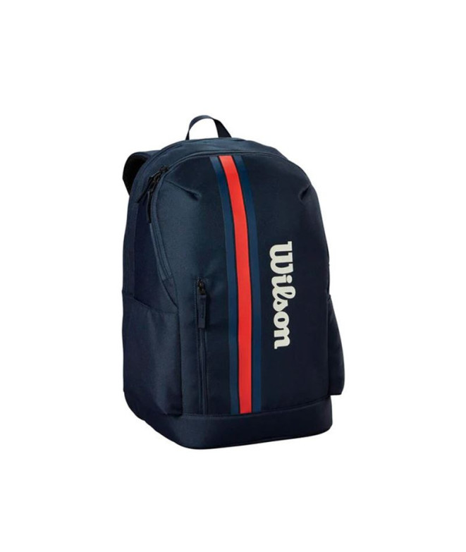 Saco de raquetes de Tênis Wilson Team Backpack 2025 Azul Marinho