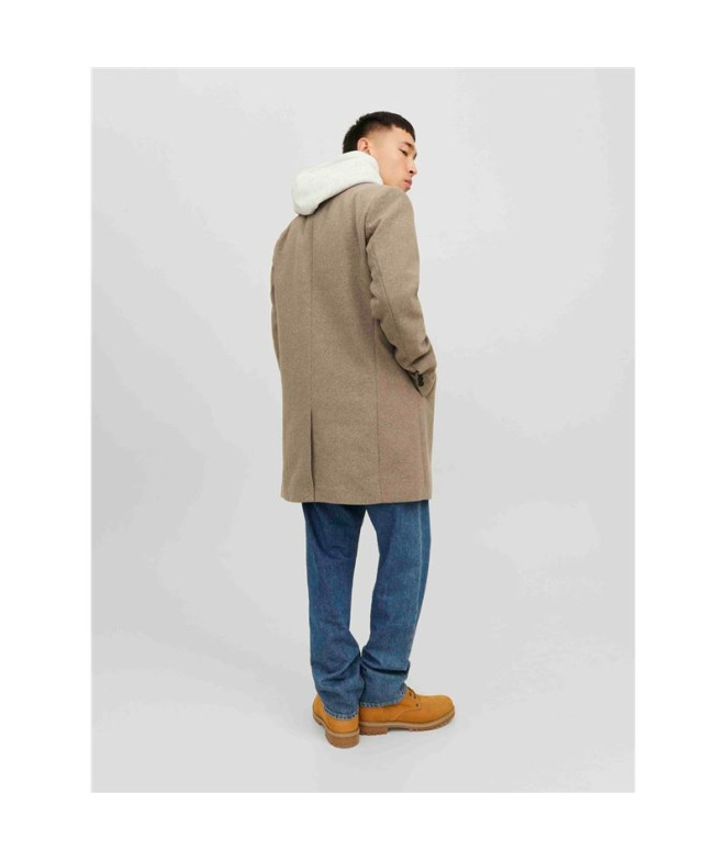 Casaco Jack & Jones Emorrison Wool Coat Homem...
