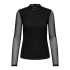 Camiseta Only Onlerica Life Mesh  Noos Black Mujer