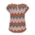 Camiseta Only Onlvic  Aop Noos Cloud Dancer Aop:Ara Mulher