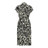 Vestido Only Onlhannover  Noos Birch Aop:Black Grap Mujer