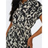 Vestido Only Onlhannover  Noos Birch Aop:Black Grap Mujer