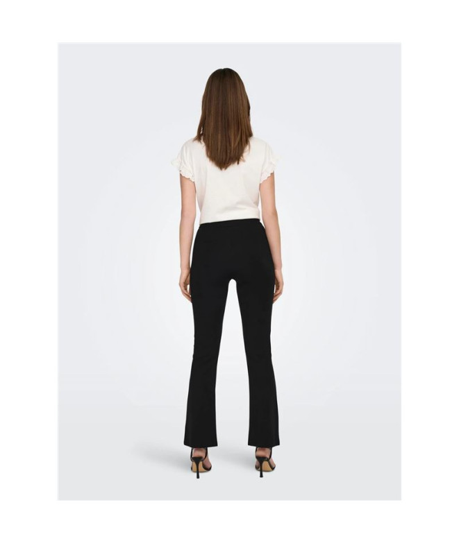 Calça Only Jdypretty Flare Noos Mulher Preto