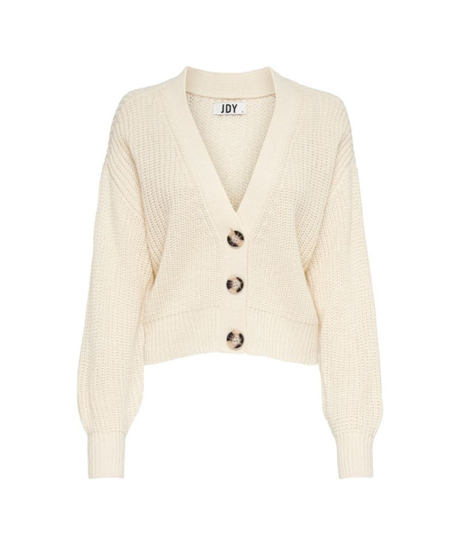Chaqueta Only Jdyjusty  Short Knt Noos Eggnog Mujer