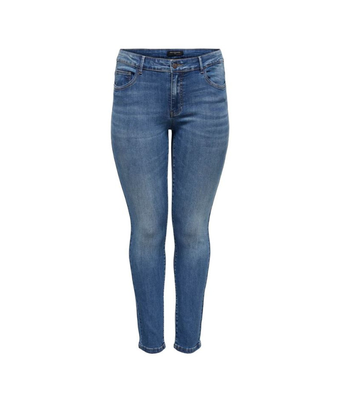Pantalón Only Carsally Reg Sk Dnm Bj114-3 Noos Mujer Medium Azul Denim