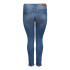 Pantalon Only Carsally Reg Sk Dnm Bj114-3 Noos Femme Medium Bleu Denim