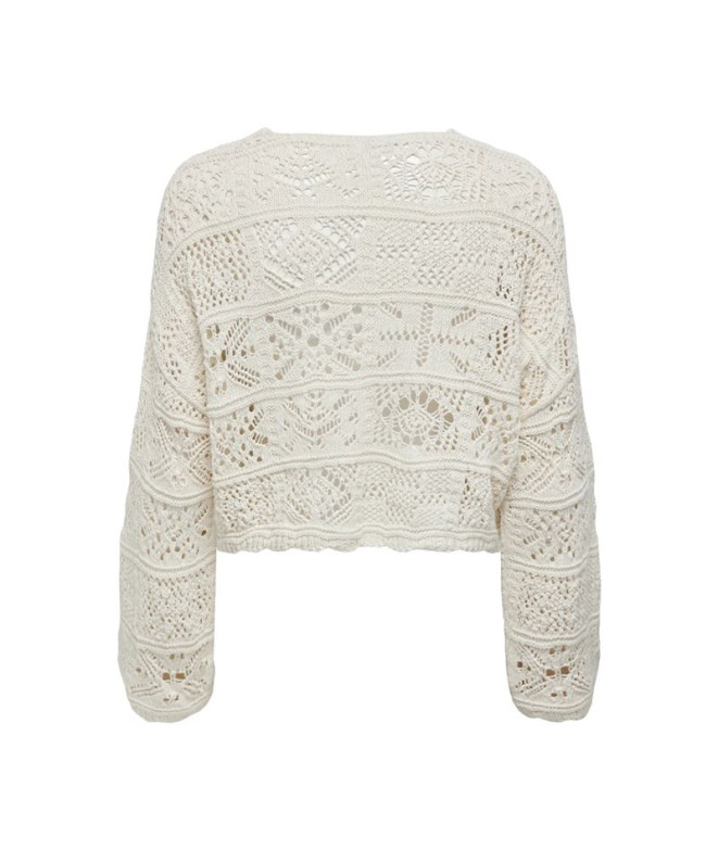 Casaco Only Onlbeach Life  Tie Knt Noos Cloud...