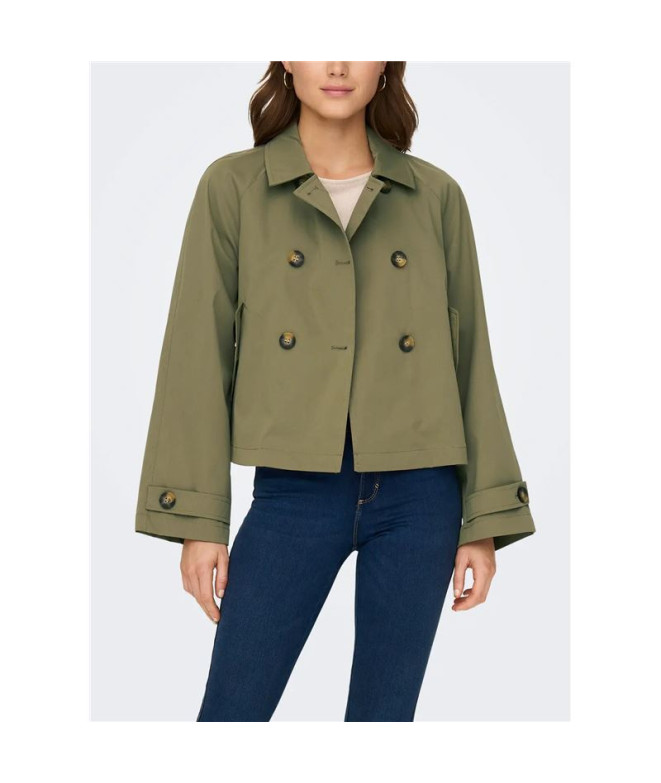 Veste Only Onlapril Life Short Trenchcoat Otw...