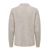 Moletom Only Onlcamilla O-Neck L/S Noos Knt Pumice Stone Detalhe: Mulher